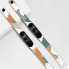 Hurtel Strap Moro Rokassprādze Xiaomi Mi Band 6 / Mi Band 5 Silikona Siksniņa Kamuflāžas Pulksteņa Siksniņa