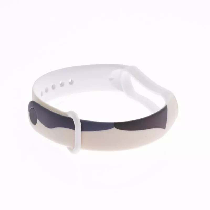 Hurtel Strap Moro Rokassprādze Xiaomi Mi Band 6 / Mi Band 5 Silikona Siksniņa Kamuflāžas Pulksteņa Siksniņa