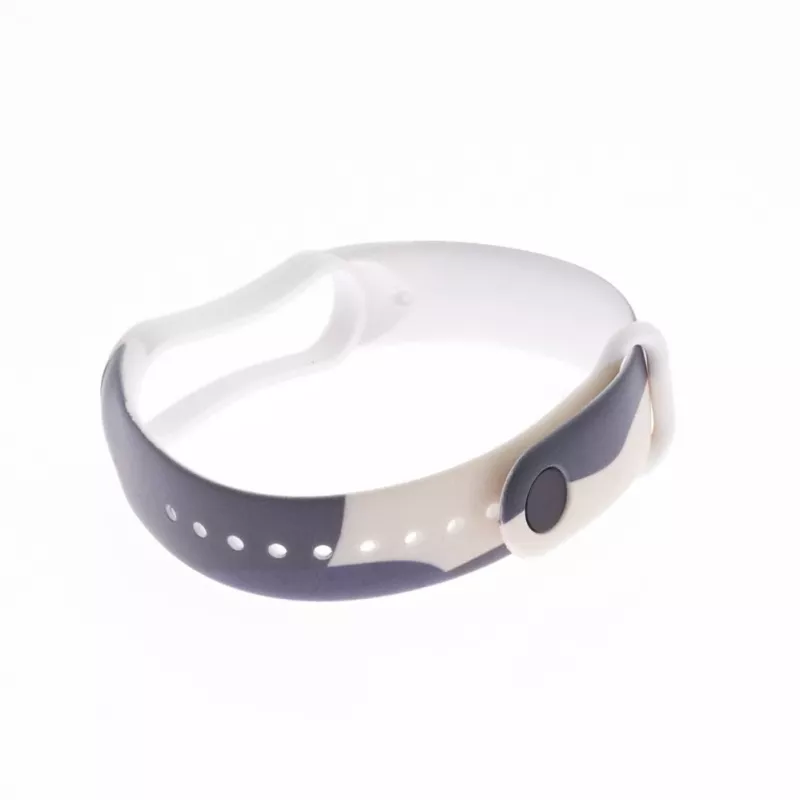 Hurtel Strap Moro Rokassprādze Xiaomi Mi Band 6 / Mi Band 5 Silikona Siksniņa Kamuflāžas Pulksteņa Siksniņa
