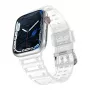 Hurtel Strap Triple Protection Apple Watch 42/44/45/49 mm siksniņa - caurspīdīga