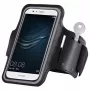 Hurtel Universal Running Armband for 6 Smartphones Black