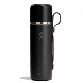 Hydro Flask 28 oz Hot Flask and Cup (828 ml) - Melns