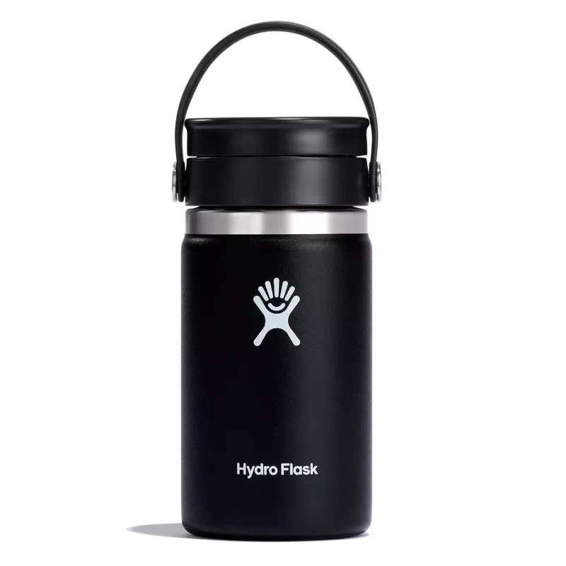 Hydro Flask 355ml Wide Flex Sip Lid Pudele Melna