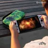 Hyperkin M07541-MTCN cietais maciņš, zaļš, daudzkrāsains, PEVA, Nintendo Switch Lite, triecienizturīgs, ūdensizturīgs, pārnēsāšanas soma