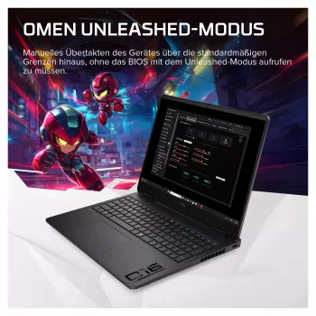 HyperX OMEN 16-ap1071ng Gaming Laptop, 16.1 inch QHD 165Hz, AMD Ryzen 7 8745HX, 16GB DDR5, 1TB SSD, RTX 5060, Win11 Home, German Keyboard