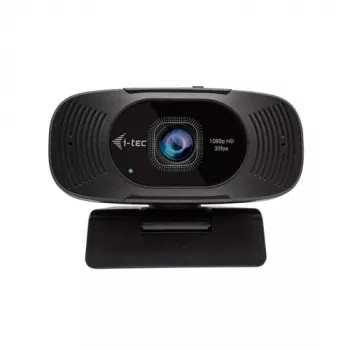 I-TEC Solomon 200 Full HD 1080p biznesa tīmekļa kamera ar diviem mikrofoniem un privātuma aizvaru