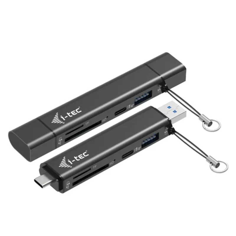 I-TEC USB-C/A Dongle SD TF 2x USB (USB-A USB-C)