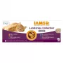IAMS Senior gaļas un zivju maisījums želejā mitrā kaķu barība – 48 x 85 g paciņas