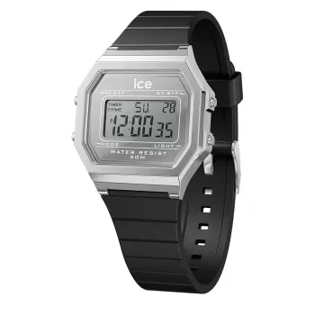 ICE sieviešu pulkstenis 22735 (32 mm) - rozā silikona siksniņa, kvarca analogs, 10 ATM ūdensizturīgs