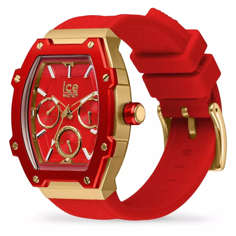 ICE Sieviešu pulkstenis 22870 (35mm) - Rozā silikona siksniņa, kvarca analogs, 10 ATM ūdensizturīgs