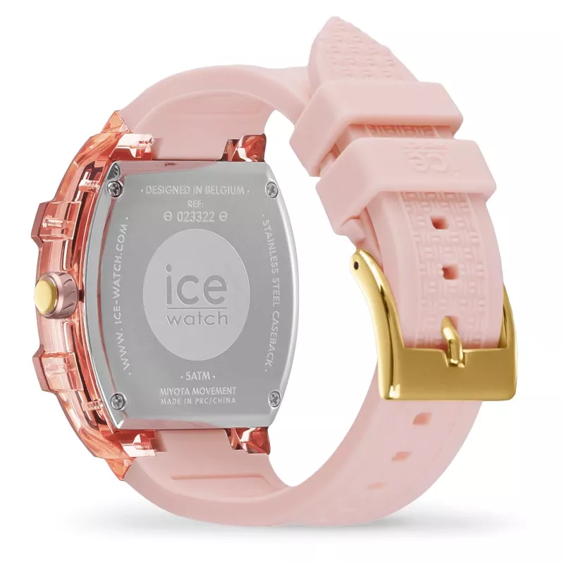 ICE Sieviešu pulkstenis 23322 (36mm) Rozā silikona kvarca