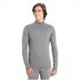 Icebreaker 200 Oasis garām piedurknēm puszip tops - Black - Medium