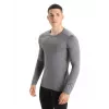 Icebreaker 200 Oasis LS Crew Thermal Base Layer - Stone (Size L)