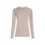 Icebreaker 200 Oasis LS Crew Women's Base Layer Top - Pink Quartz