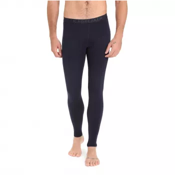 Icebreaker 200 Oasis vīriešu termobikses – 100% merino vilnas vidēja svara pamatslānis (Midnight Navy, L izmērs)