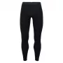 Icebreaker 260 Tech Leggings - Black/Monsoon, Size S
