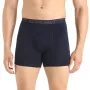 ICEBREAKER Vīriešu Anatomica Boxer Briefs Midnight Navy - Merino vilnas maisījums, izturīgs pret smaku, temperatūru regulējošs