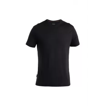 Icebreaker Merino 125 Cool-Lite Sphere III SS Tee - Melns, izmērs XL