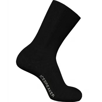 Icebreaker Merino Lifestyle Light Crew Socks Vīriešu Melns