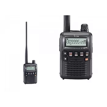ICOM IC-R6 Plašjoslas Rokas Uztvērējs 0.100-1309.995 MHz AM/FM/WFM 1300 Atmiņas Kanāli