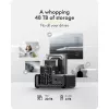 Icy Box Club Case 2925 4 vietu dokstacija – 2x M.2 NVMe un 2x 2,5/3,5 SATA HDD/SSD, USB 3.2 Gen 2 (10 Gbps)