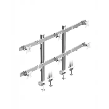 ICY BOX Diamond Stand 666 Monitor Statīvs 6 Monitoriem