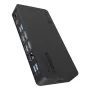 ICY BOX Heart Dock 2255 11-in-1 dokstacija, DisplayLink DL-6950, 2x HDMI/DP 4K@60Hz, 96W Power Delivery, Gigabit LAN, USB-C/A 10Gbps