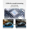 Icy Box IB-WL101 bezvadu HDMI pagarinātāja komplekts - USB-C uz HDMI raidītājs un uztvērējs, Full HD 1080p, 30 m darbības rādiuss, melns