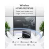 Icy Box IB-WL101 bezvadu HDMI pagarinātāja komplekts - USB-C uz HDMI raidītājs un uztvērējs, Full HD 1080p, 30 m darbības rādiuss, melns