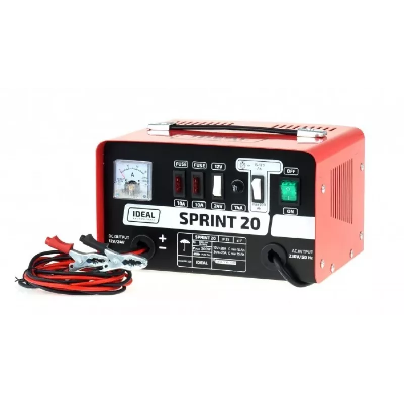 IDEAL Charger SPRINT 20, Charging Voltage: 12/24 V