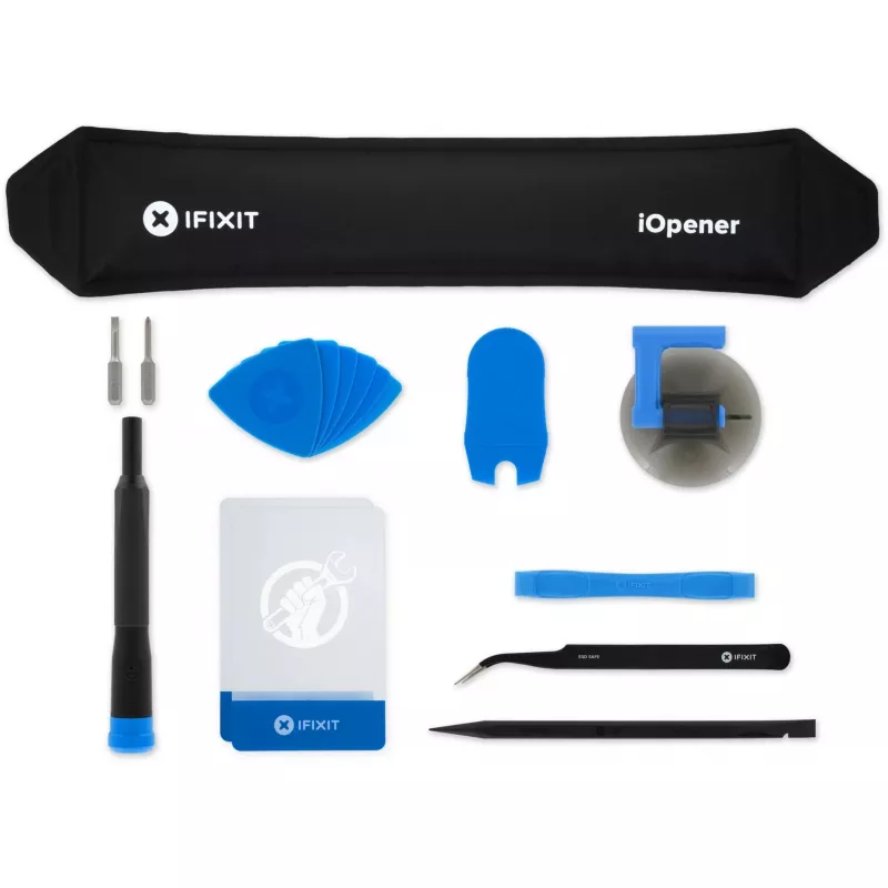 iFixit iOpener instrumentu komplekts (melns/zils, 16 daļas) EU145198-10