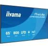 IIYAMA LH6566UHSB-B1AG 65 collu 4K UHD digitālās signālierīces displejs ar Android 11, 500 cd/m², 2x HDMI, USB-C, DP, WiFi, 18/7 darbību