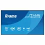 IIYAMA LH7566UHSB-B1AG 75 collu 4K UHD digitālās reklāmas displejs ar Android 11, 24/7 darbību