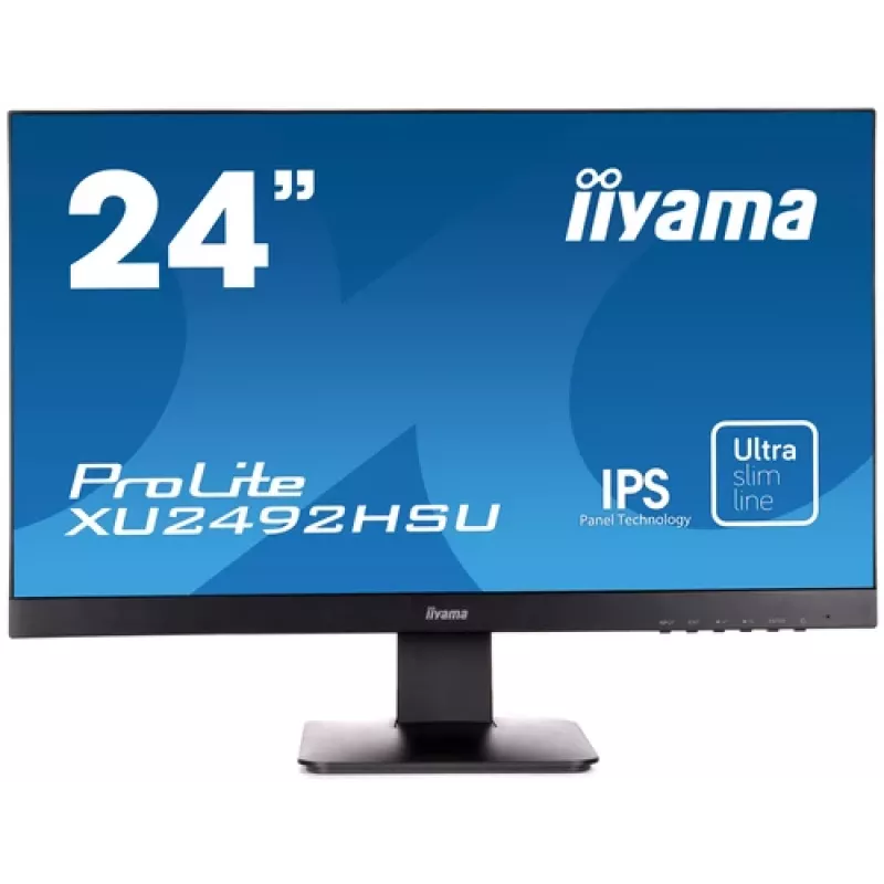 IIYAMA ProLite XU2492HSU-B1 23.8 inch IPS Full HD 75Hz monitors - Melns