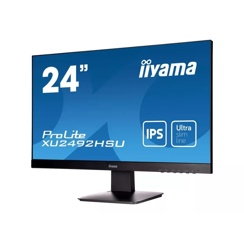 IIYAMA ProLite XU2492HSU-B1 23.8 inch IPS Full HD 75Hz monitors - Melns