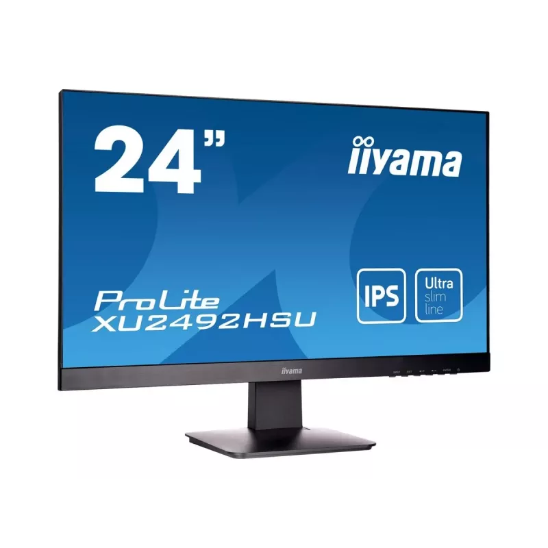 IIYAMA ProLite XU2492HSU-B1 23.8 inch IPS Full HD 75Hz monitors - Melns