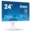 iiyama ProLite XUB2492HSU-W6 24 collu IPS Full HD 100Hz monitors ar USB centrmezglu, 0.4ms, balts