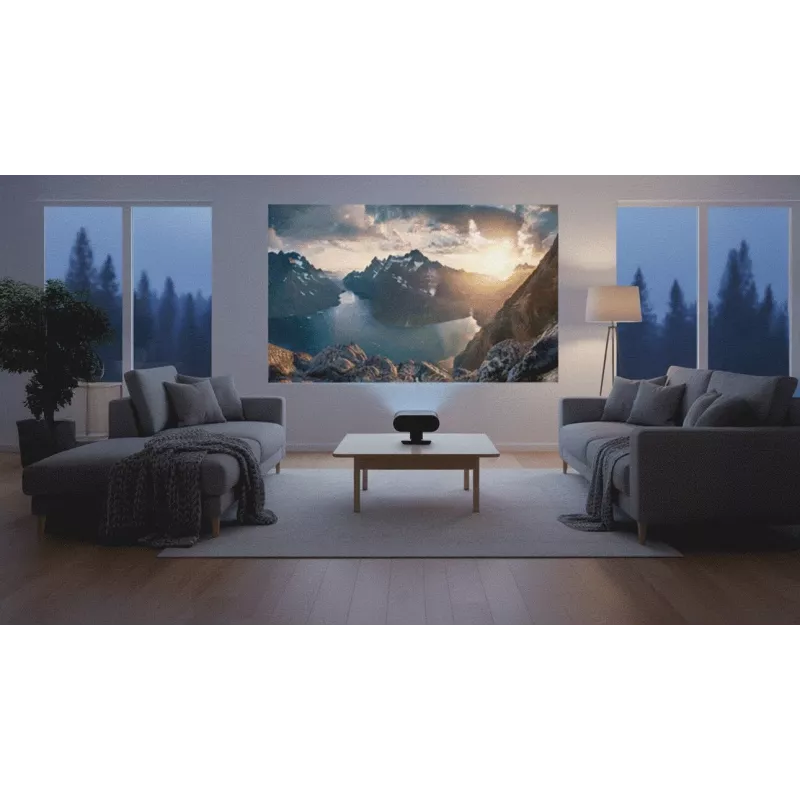 ŠILELIS PB-1 LCD projektors HD 1280x720, 200 ANSI lūmeni, LED, HDMI, USB, 3W skaļrunis