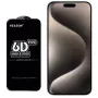 iLike 6D Full Face Glue 9H Rūdīta Stikla Ekrāna Aizsargs Apple iPhone 15 Plus ar Melnu Rāmi