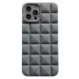 iLike Apple 3D kuba maciņš iPhone 14 6,1 inch - Melns