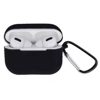 iLike Apple AirPods 3 ar āķa maciņu Melns