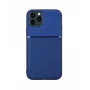 iLike Apple Elegance Maciņš iPhone 11 tumši zilā krāsā