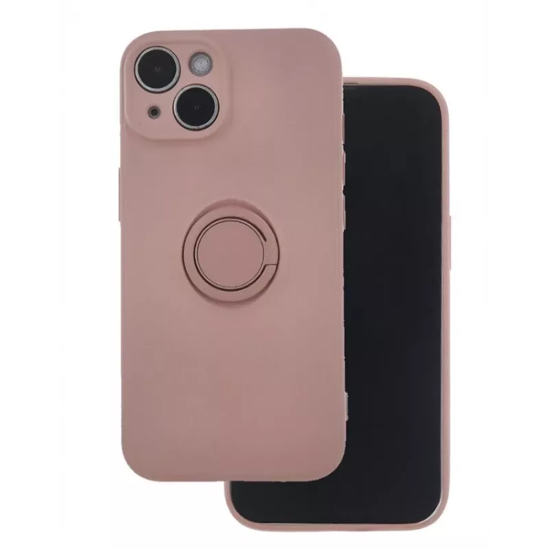 iLike Apple Finger Grip Case for iPhone 16 6.1 inch Pink