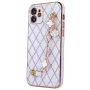 iLike Apple Glamour vāciņš iPhone 11 baltā krāsā