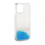 iLike Apple iPhone 11 silikona maciņš Water Glitter Blue