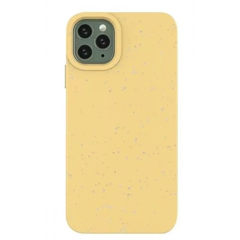 iLike Apple iPhone 11 Silikona Vāciņš Telefona Vāciņš Dzeltens