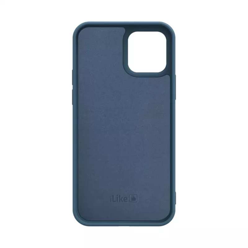 iLike Apple iPhone 12 Pro Max Nano Silicone Case Midnight Blue