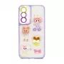 iLike Apple iPhone 13 Epoxy Cartoon Cover Light Purple