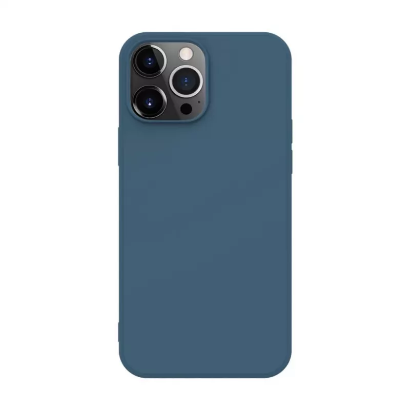 iLike Apple iPhone 13 Pro Max Nano Silikona Maciņš Midnight Blue