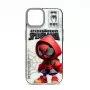 iLike Apple iPhone 14 PC silikona maciņš Spider Sense balts sarkans